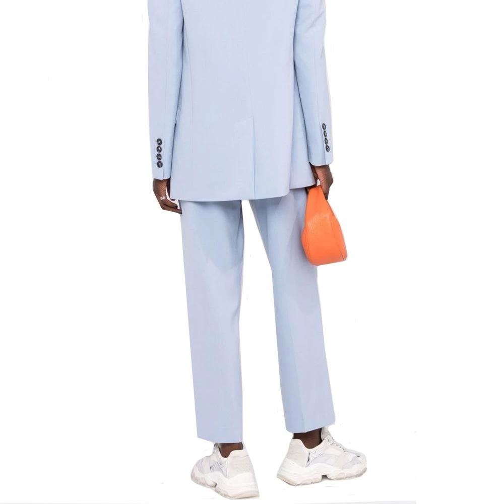 BLANCA VITA Sample Sale BLANCA VITA Blue Elastane Dress Pants - | Designer outlet