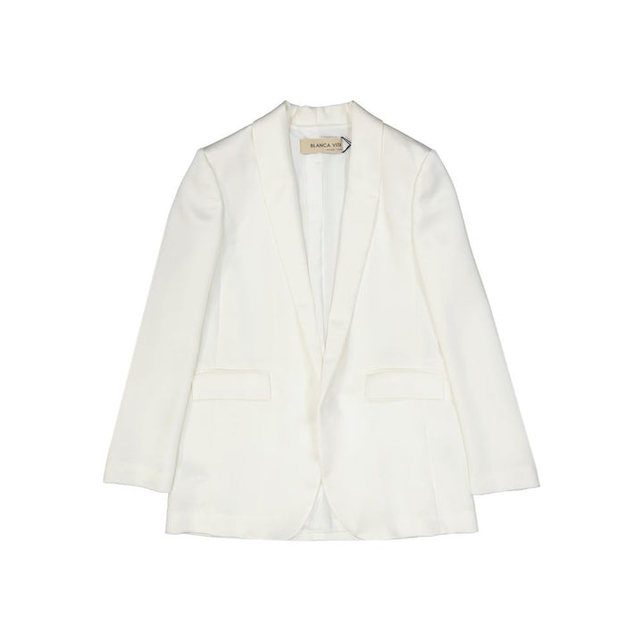 BLANCA VITA White Polyester Jackets And Coat by BLANCA VITA outlet now on sale