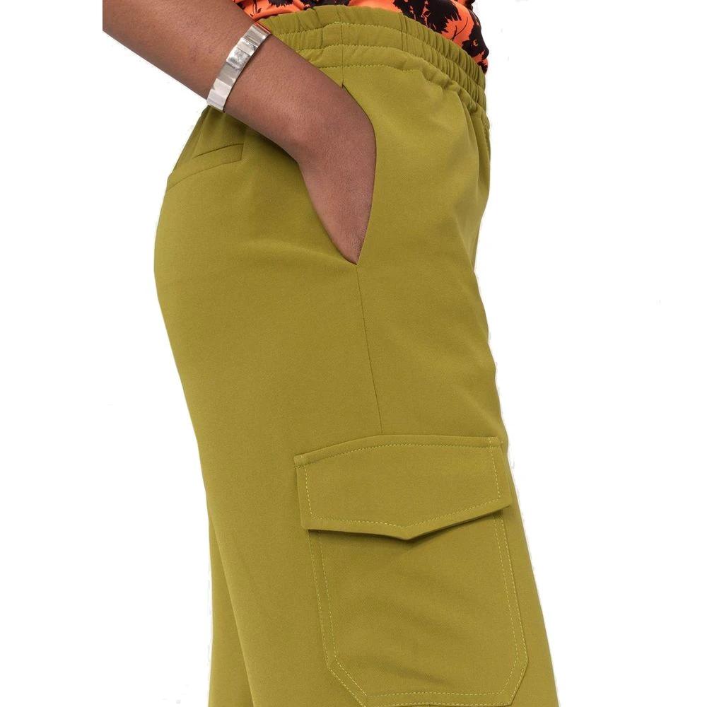 BLANCA VITA Bicolor Elastane Cargo Pants by BLANCA VITA outlet now on sale
