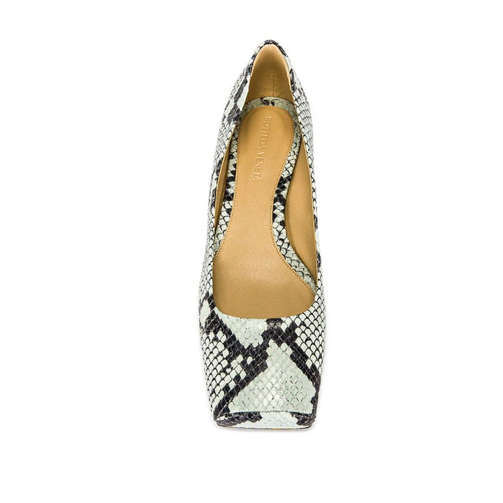 Bottega Veneta Bicolor Calfskin Ballet Flats by Bottega Veneta outlet now on sale