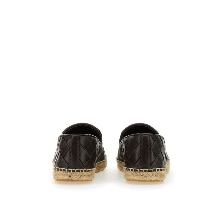Bottega Veneta Brown Calfskin Espadrilles