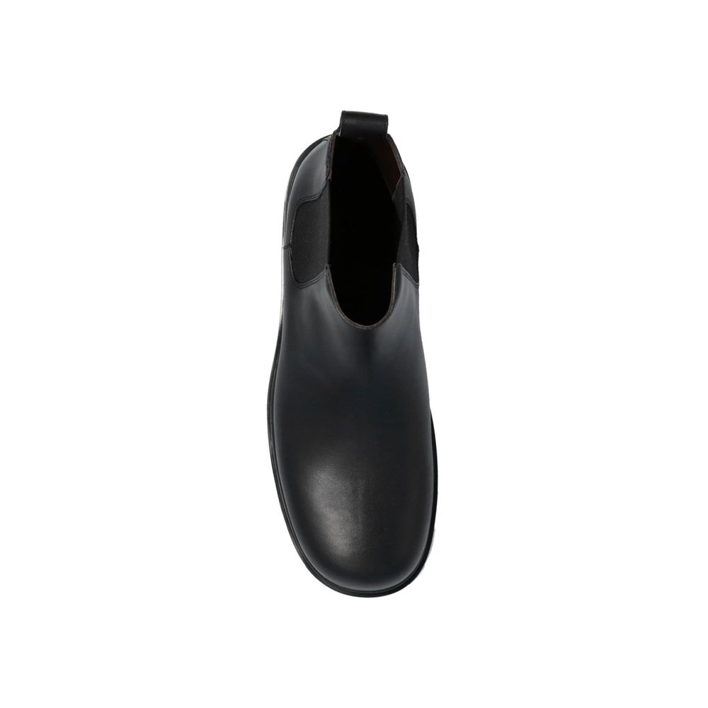 Bottega Veneta Black Calfskin Chelsea Boots by Bottega Veneta outlet now on sale