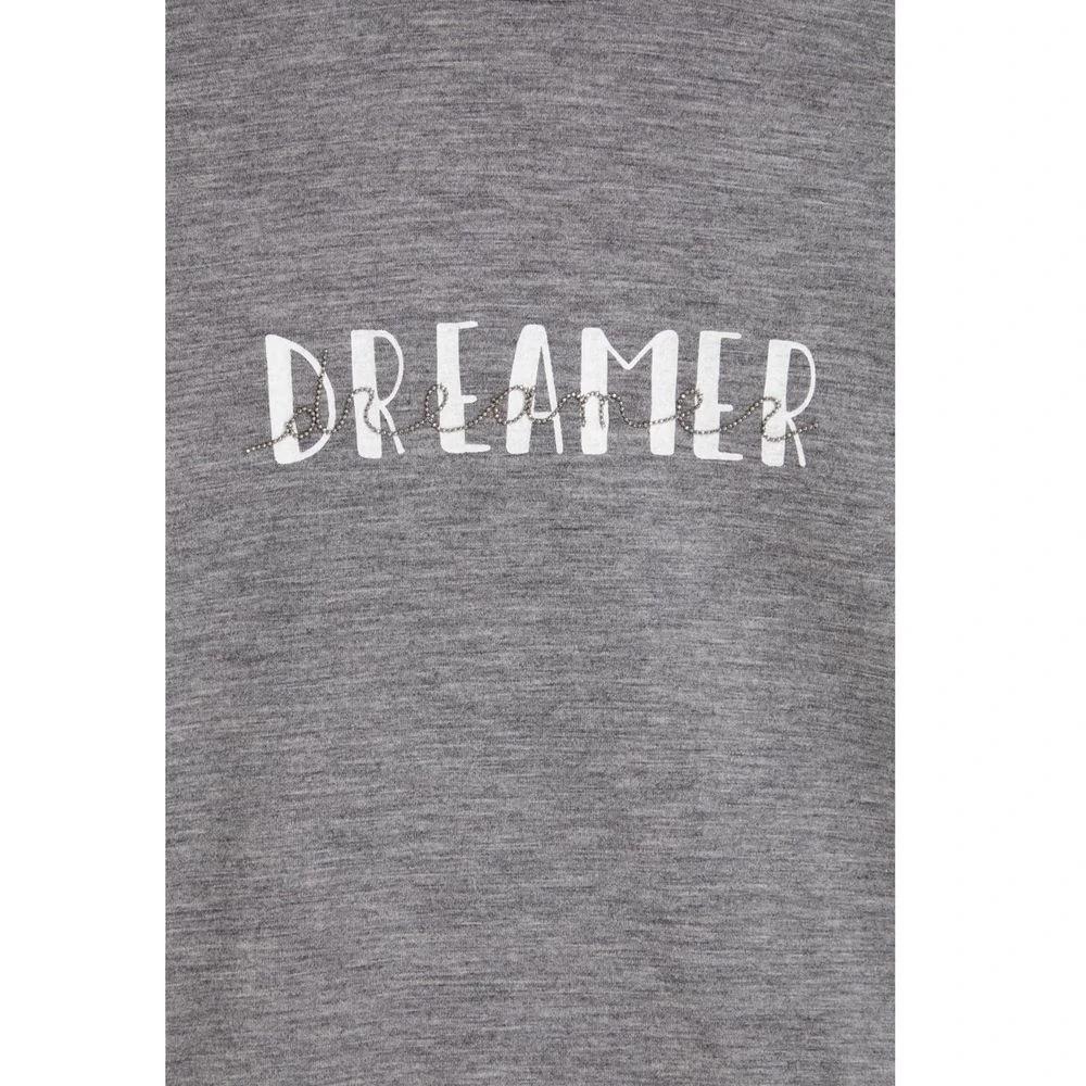 Brunello Cucinelli Gray Elastane T-Shirt by Brunello Cucinelli outlet now on sale