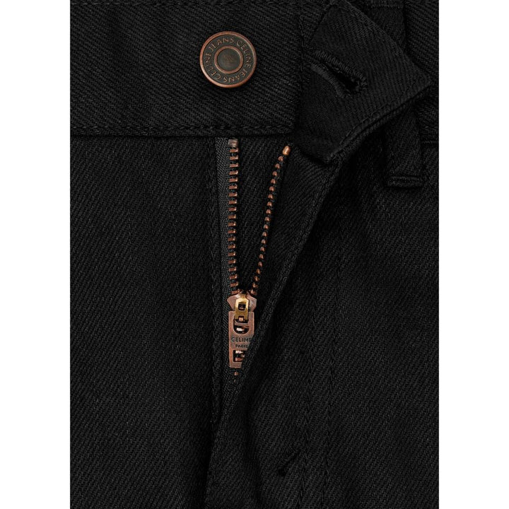 Celine Black Cotton Skinny Jeans by Celine outlet now on sale