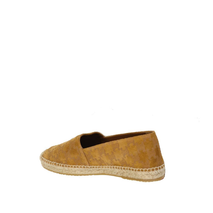 Celine Brown Calfskin Espadrilles by Celine outlet now on sale