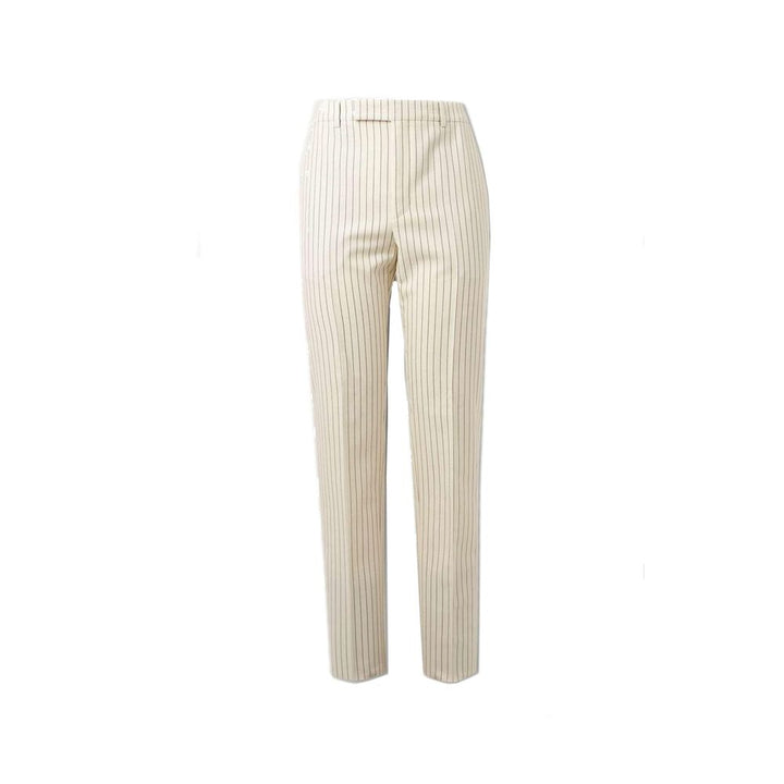 Celine White Wool Flared Pants by Celine outlet now on sale