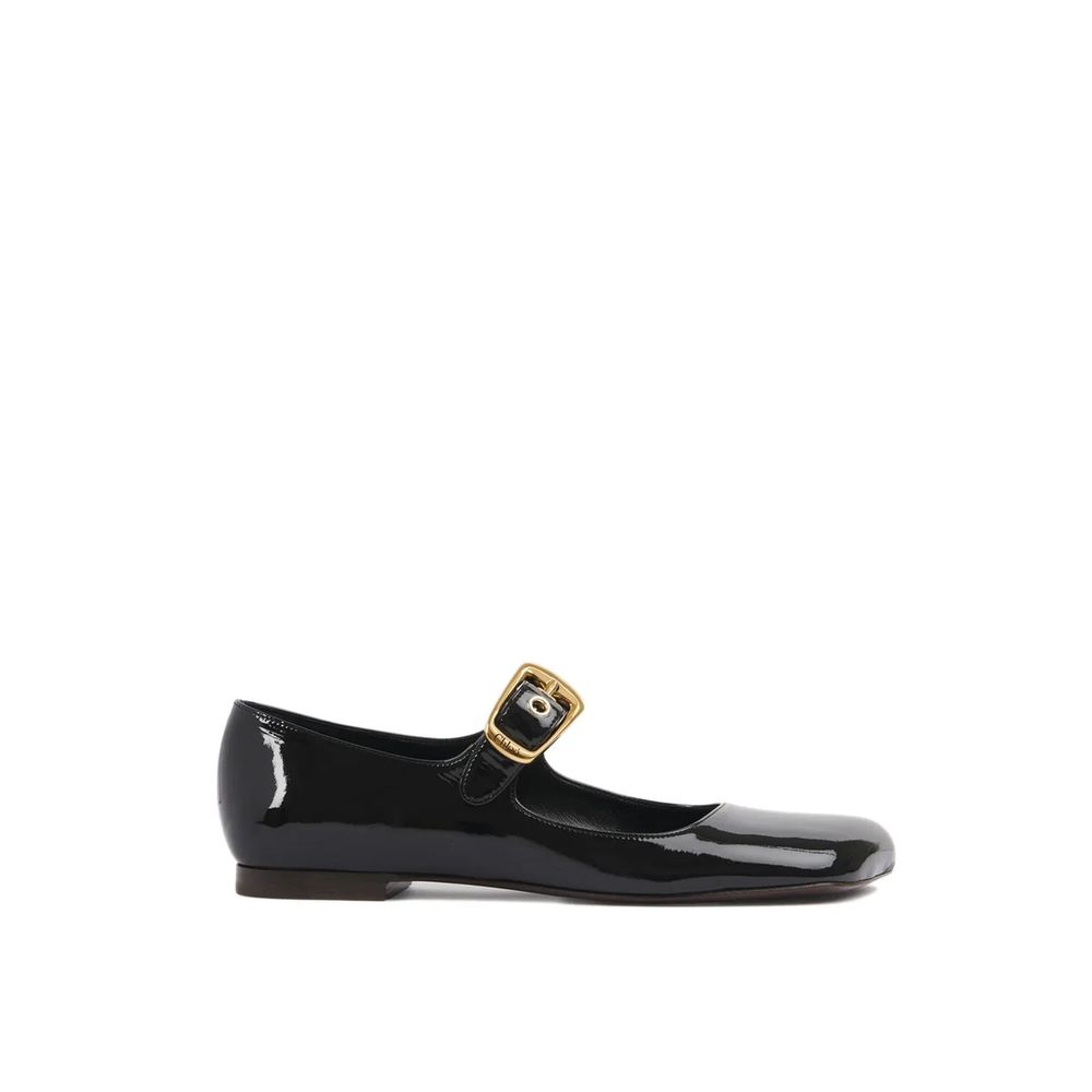 Chloé Black Calfskin Ballet Flats by Chloé outlet now on sale