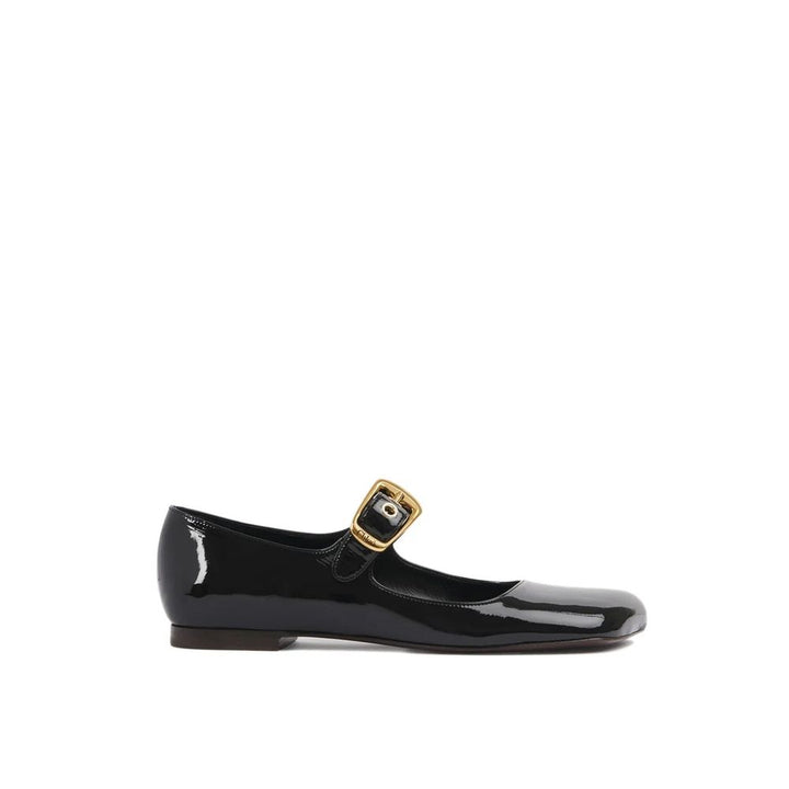 Chloé Black Calfskin Ballet Flats by Chloé outlet now on sale