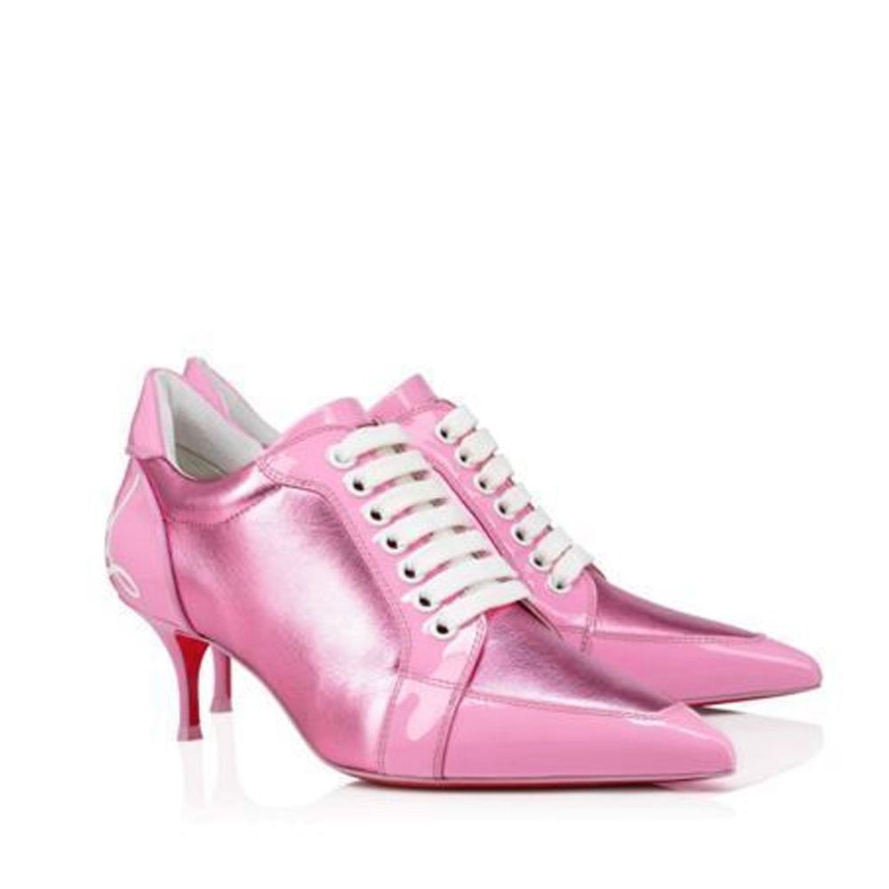 Christian Louboutin Multicolor Calfskin Lace-Up by Christian Louboutin outlet now on sale