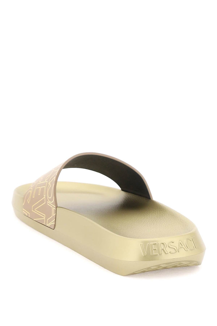 Versace Allover Slides