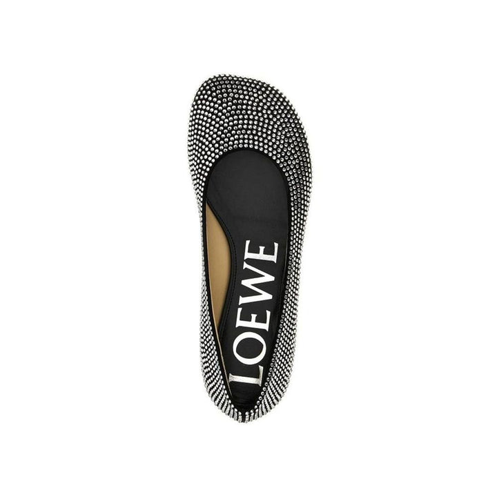 Loewe Black Goatskin Ballet Flats by Loewe outlet now on sale