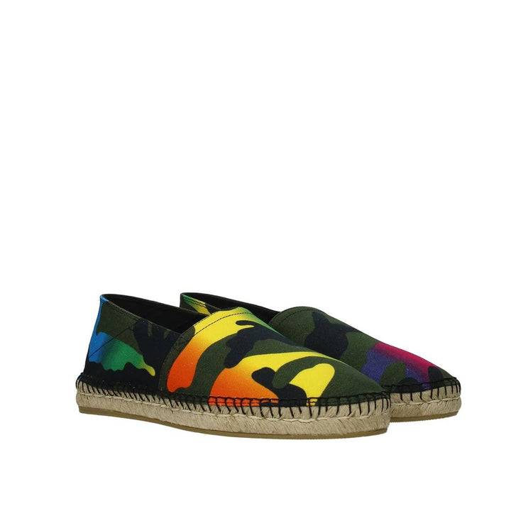 Valentino Garavani Bicolor Canvas Espadrilles by Valentino Garavani outlet now on sale