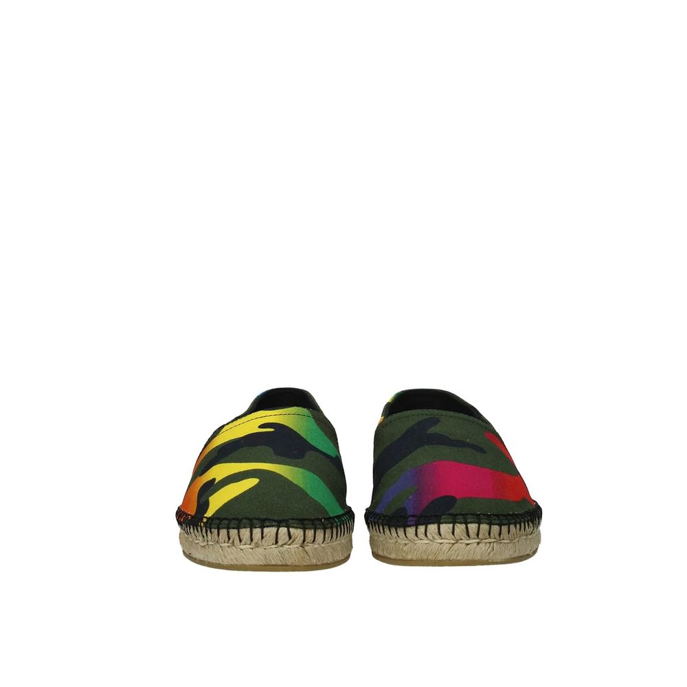Valentino Garavani Bicolor Canvas Espadrilles by Valentino Garavani outlet now on sale