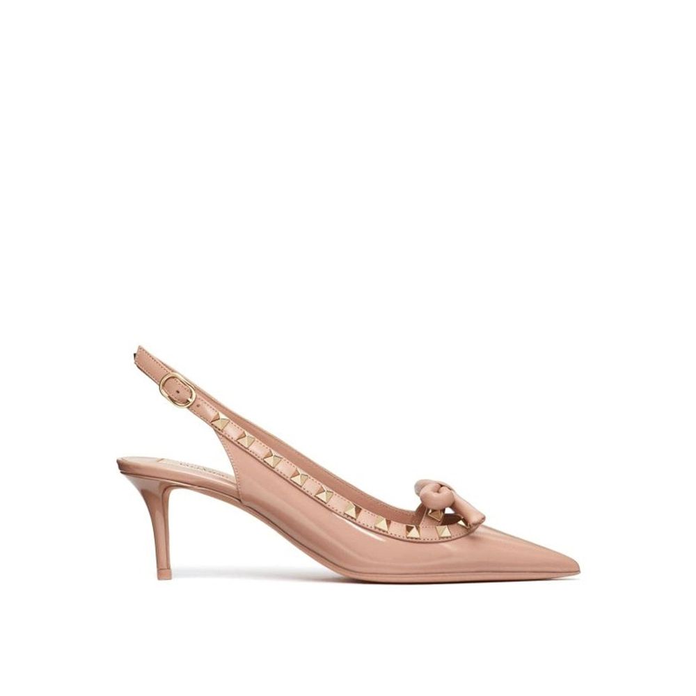 Valentino Garavani Beige Calfskin Pumps by Valentino Garavani outlet now on sale