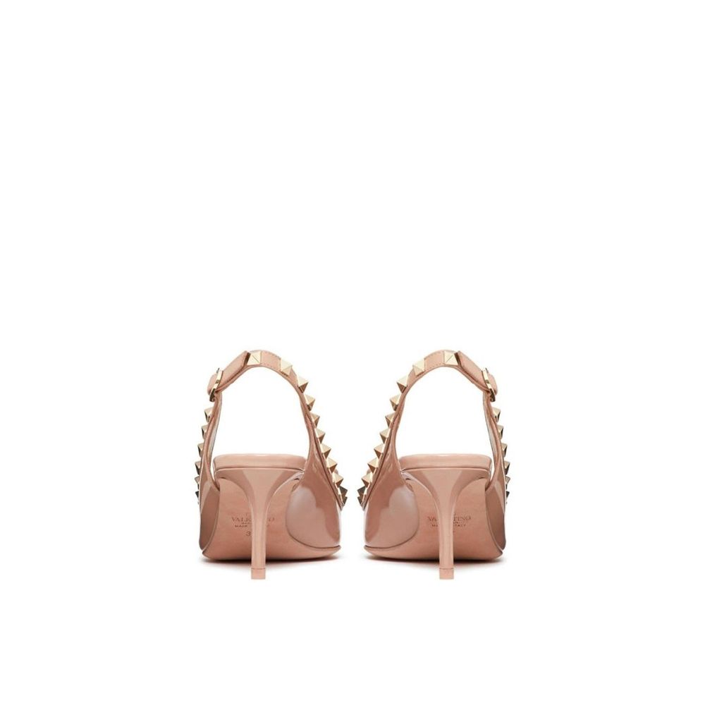 Valentino Garavani Beige Calfskin Pumps by Valentino Garavani outlet now on sale