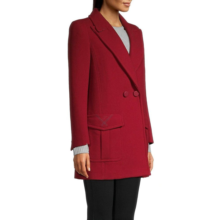 Fendi Multicolor Virgin Wool Coat by Fendi outlet now on sale