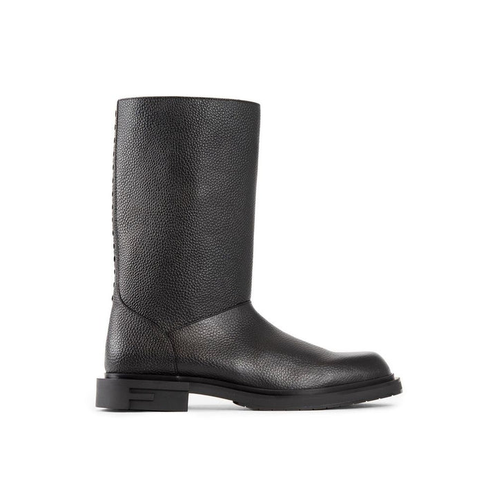 Fendi Black Calfskin Boots by Fendi outlet now on sale