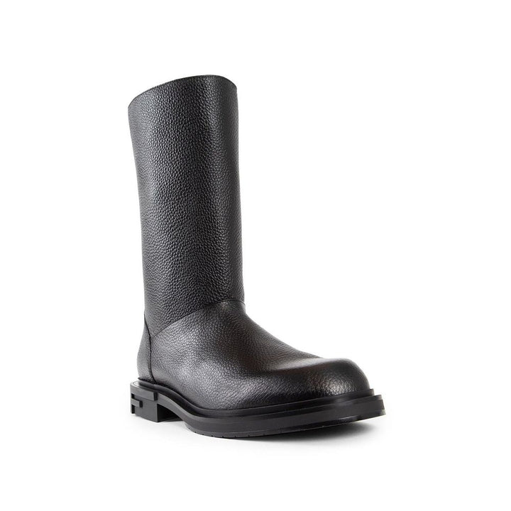 Fendi Black Calfskin Boots by Fendi outlet now on sale