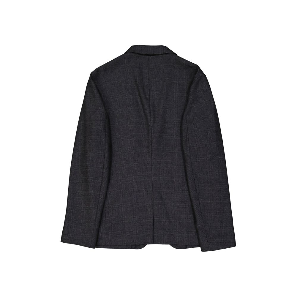 Herno Gray Wool Blazer by Herno outlet now on sale