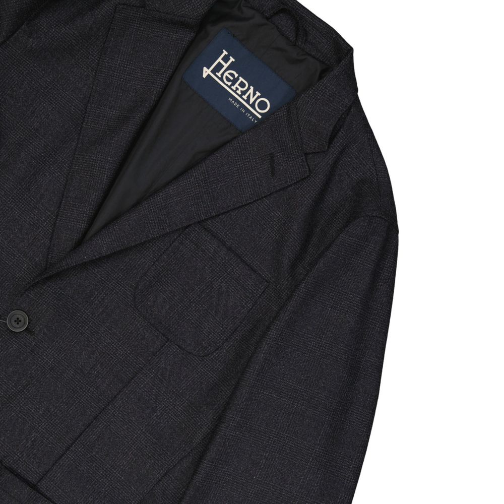 Herno Gray Wool Blazer by Herno outlet now on sale