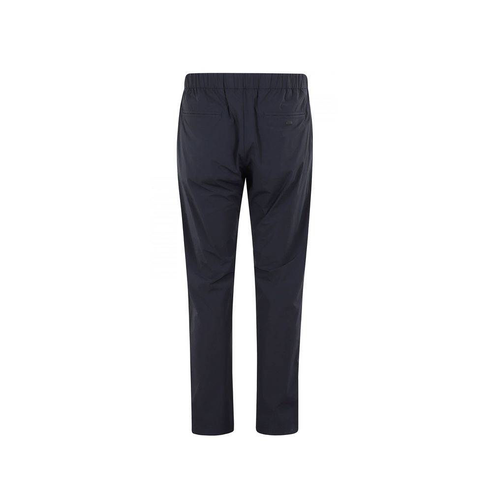 Herno Blue Wool Casual Pants by Herno outlet now on sale