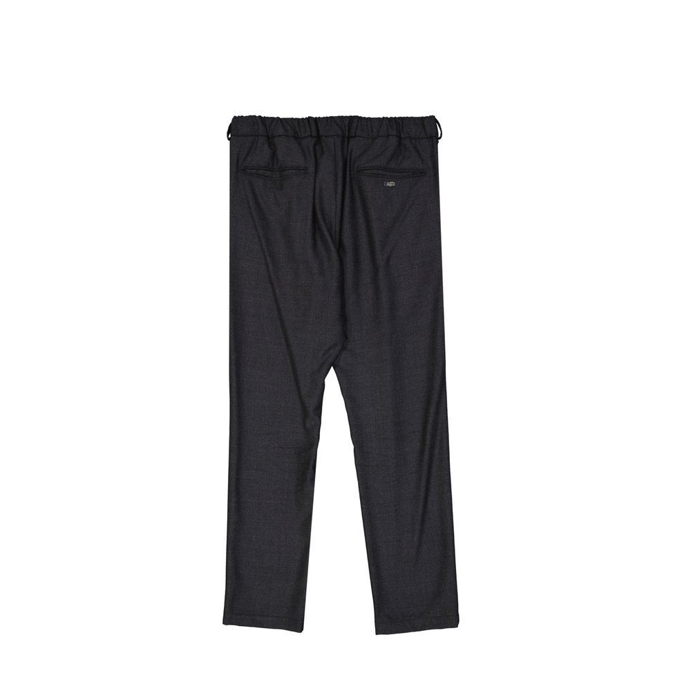 Herno Gray Wool Casual Pants by Herno outlet now on sale