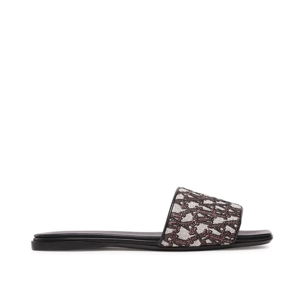 Max Mara Brown Polyamide Slides by Max Mara outlet now on sale