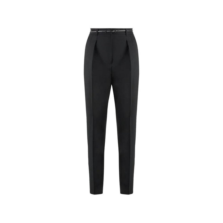 Max Mara Sample Sale Max Mara Black Elastane Dress Pants - | Designer outlet