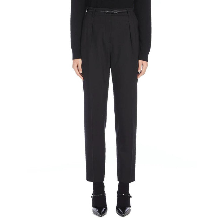 Max Mara Sample Sale Max Mara Black Elastane Dress Pants - | Designer outlet
