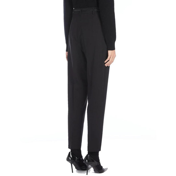 Max Mara Sample Sale Max Mara Black Elastane Dress Pants - | Designer outlet