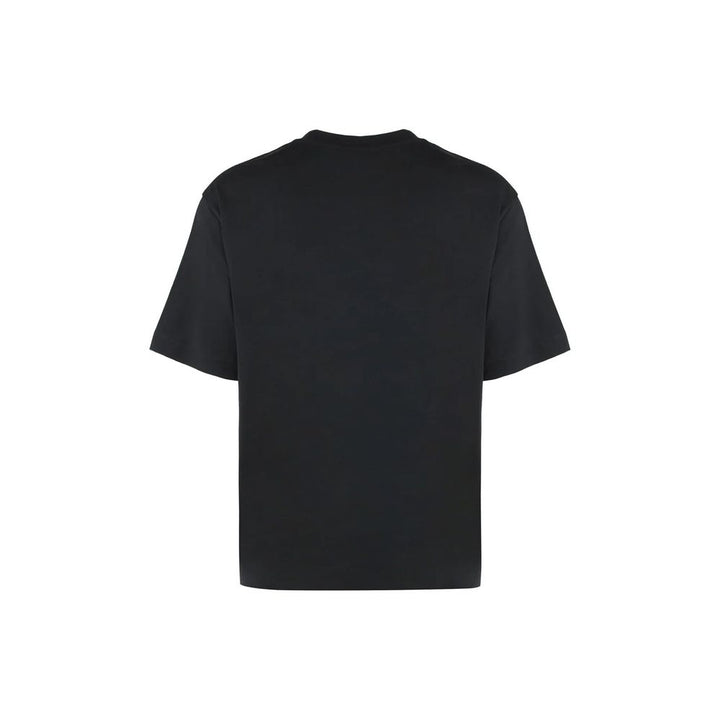 Off-White Black Cotton T-Shirt
