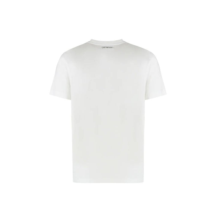 Off-White White Cotton T-Shirt