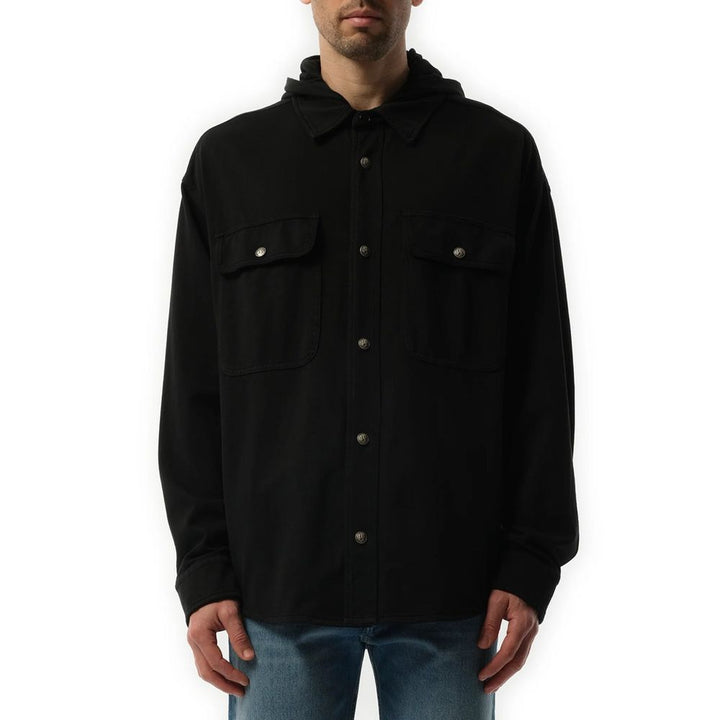 Palm Angels Sample Sale Palm Angels Black Denim Shirt - | Designer outlet