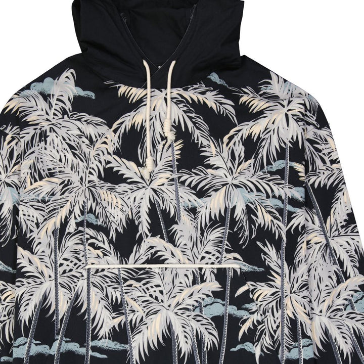 Palm Angels Black Cotton Pattern Shirt by Palm Angels outlet now on sale