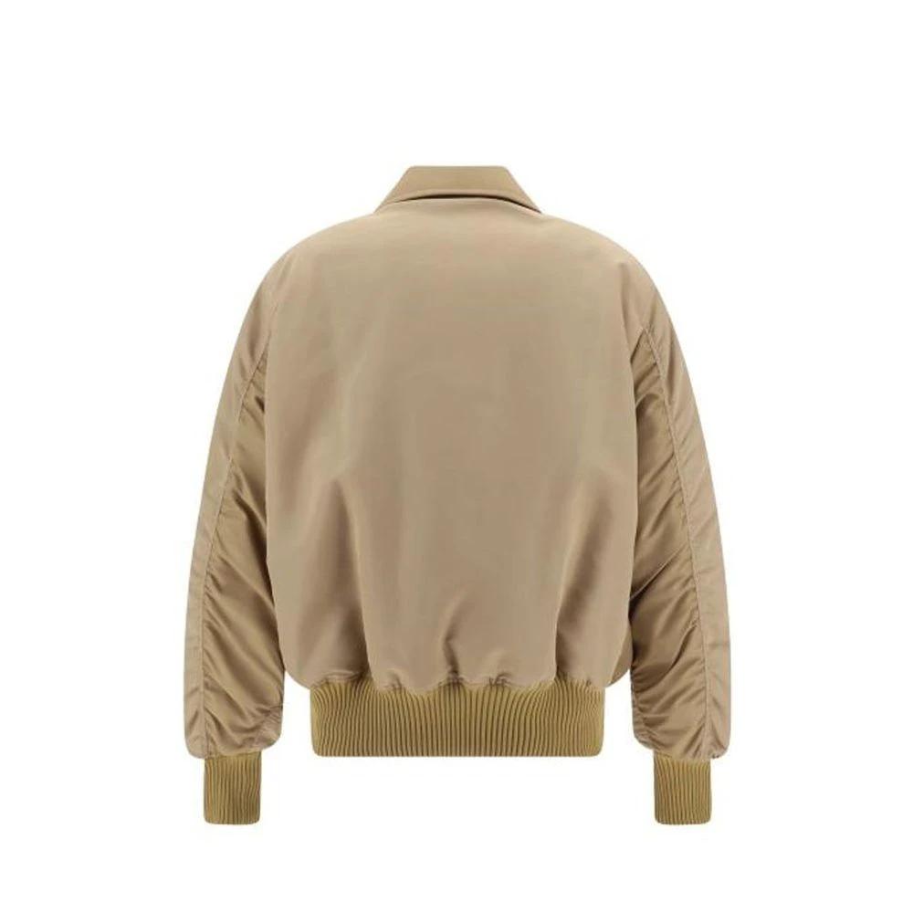 Palm Angels Sample Sale Palm Angels Beige Polyamide Bomber - | Designer outlet