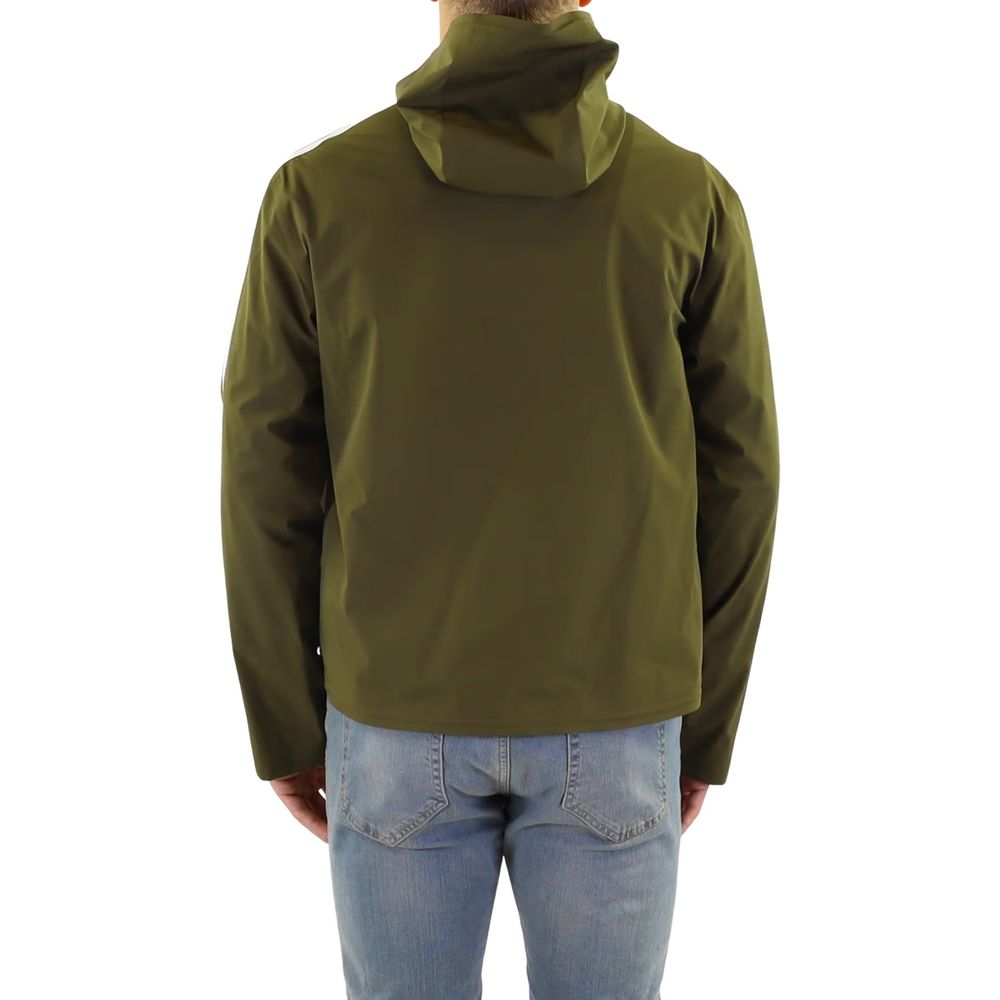Palm Angels Bicolor Polyethylene Full-Length Jacket by Palm Angels outlet now on sale