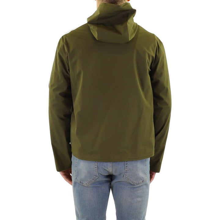 Palm Angels Bicolor Polyethylene Full-Length Jacket by Palm Angels outlet now on sale