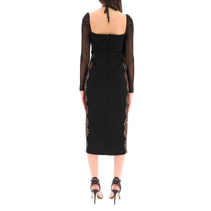 Self-Portrait Sample Sale Self-Portrait Black Polyester Cocktail Dress - | Designer outlet