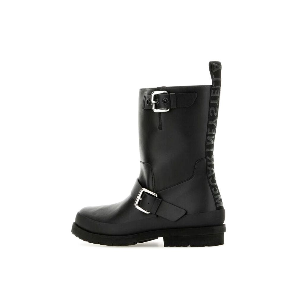 Stella McCartney Black Polyester Boots by Stella McCartney outlet now on sale