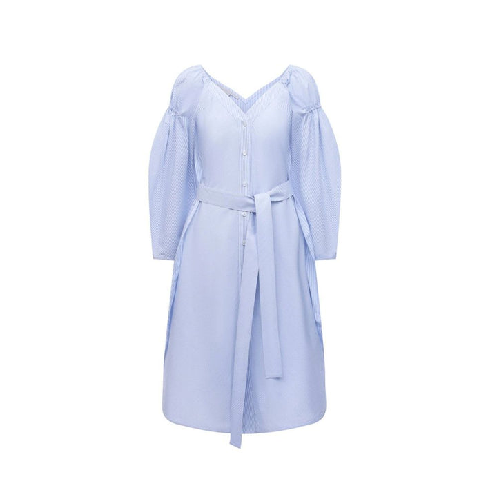 Stella McCartney Blue Cotton Casual Dress