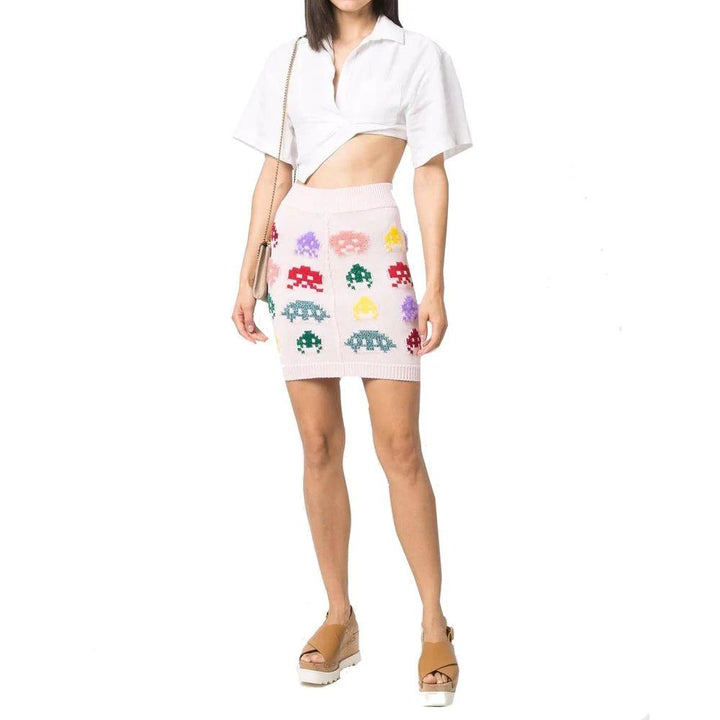 Stella McCartney Sample Sale Stella McCartney Multicolor Cotton Mini Skirt - | Designer outlet