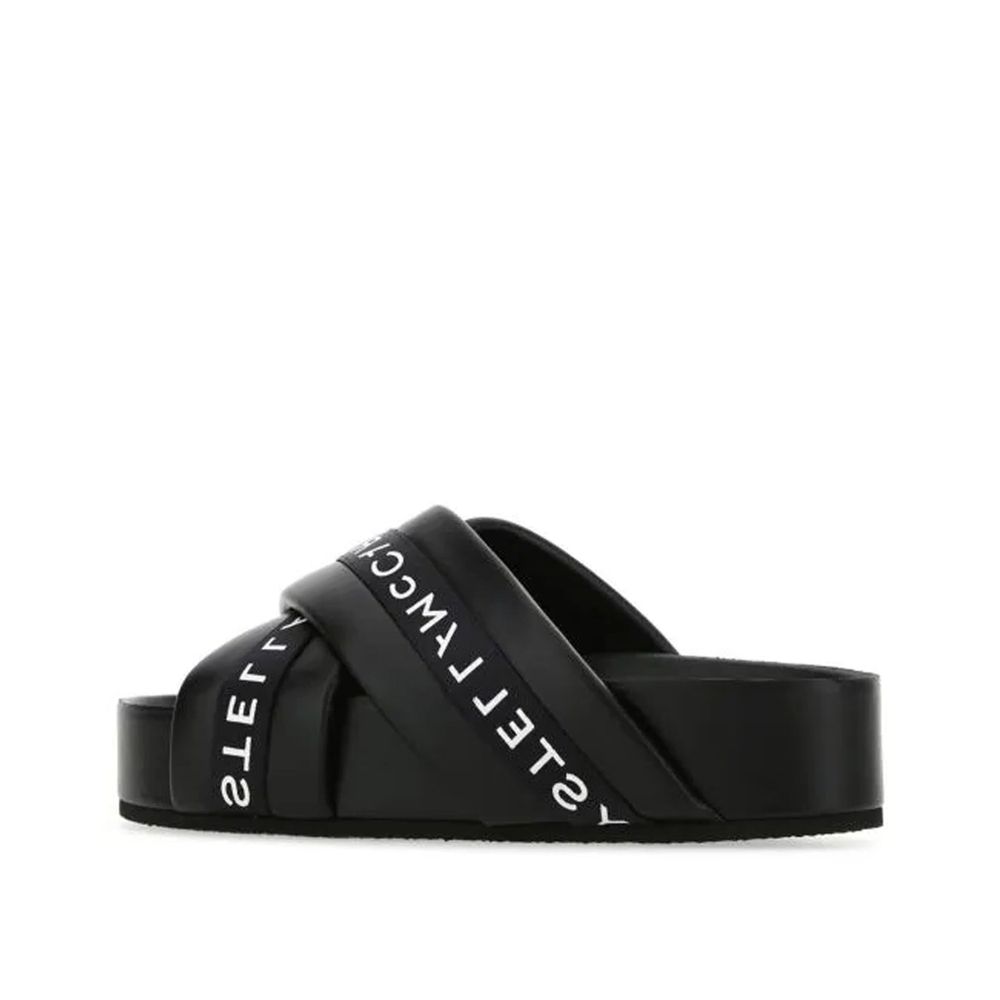 Stella McCartney Black Polyethylene Slippers by Stella McCartney outlet now on sale
