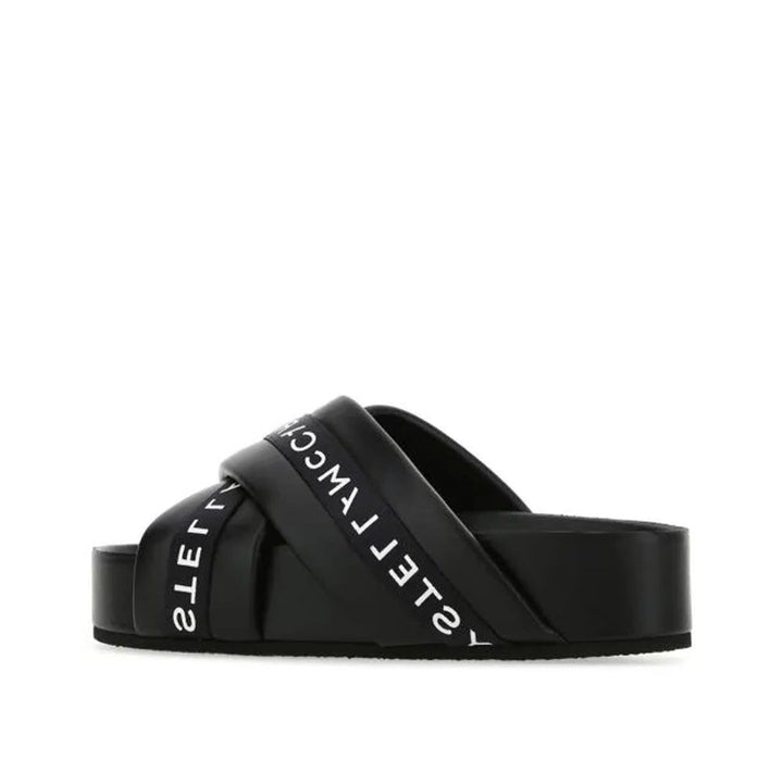 Stella McCartney Black Polyethylene Slippers by Stella McCartney outlet now on sale
