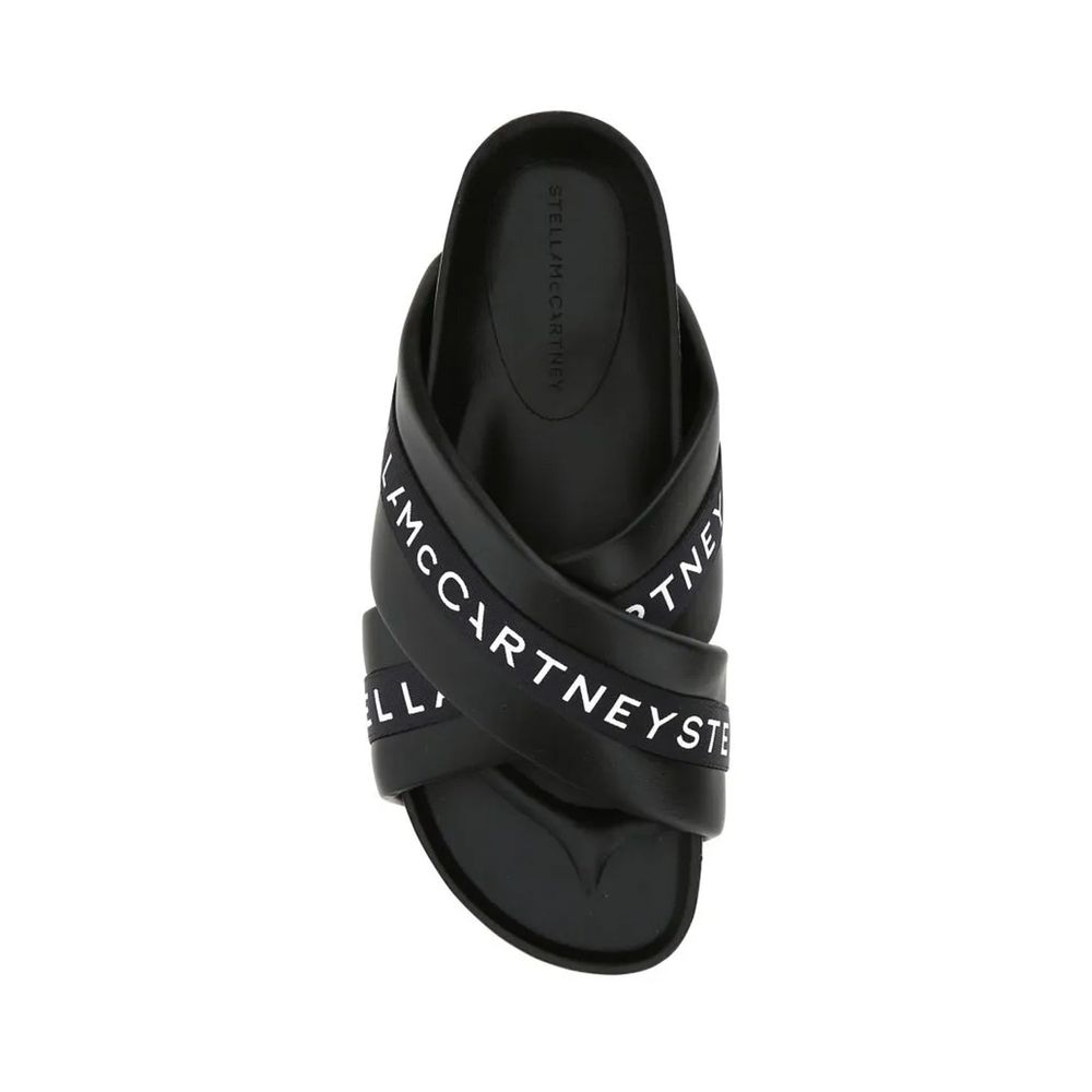 Stella McCartney Black Polyethylene Slippers by Stella McCartney outlet now on sale