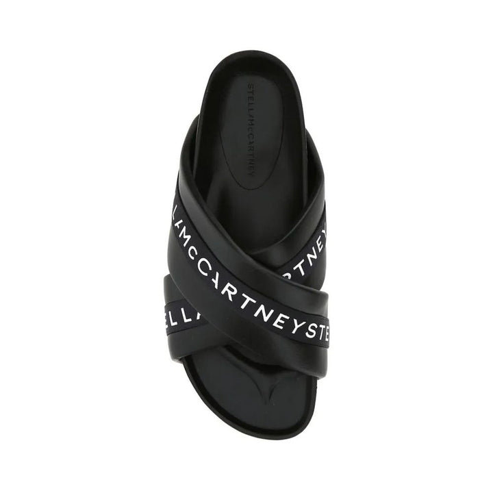 Stella McCartney Black Polyethylene Slippers by Stella McCartney outlet now on sale