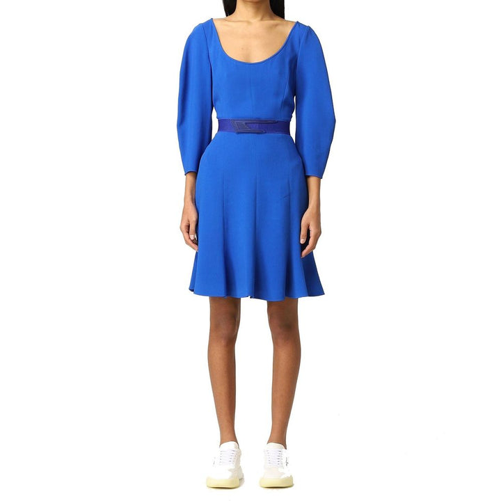 Stella McCartney Blue Viscose Casual Dress by Stella McCartney outlet now on sale