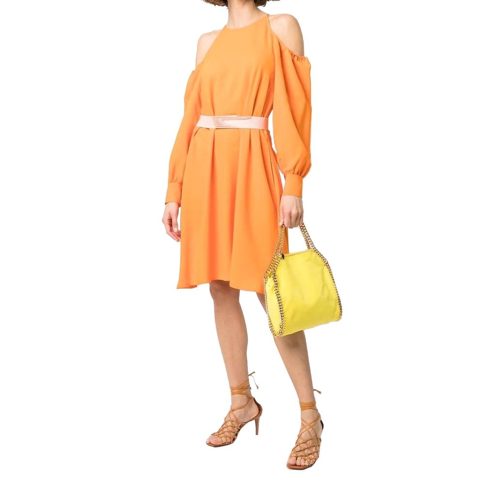 Stella McCartney Orange Viscose Casual Dress by Stella McCartney outlet now on sale