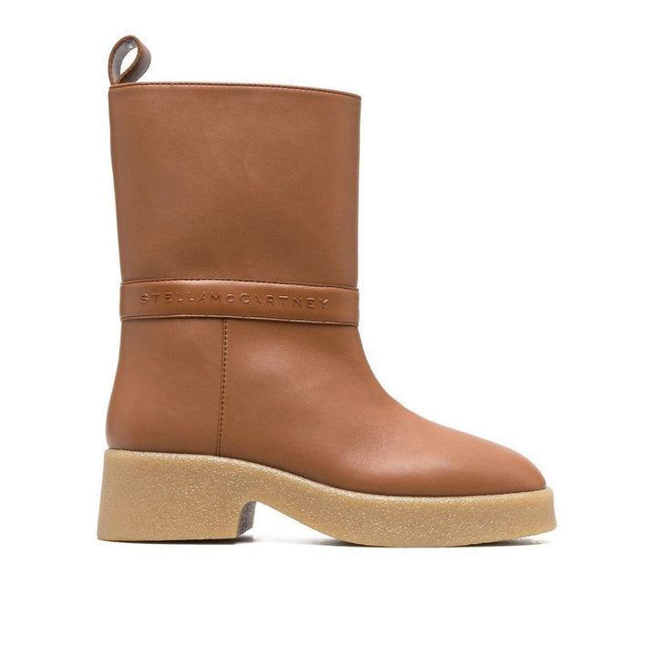 Stella McCartney Brown Polyethylene Rain Boots by Stella McCartney outlet now on sale