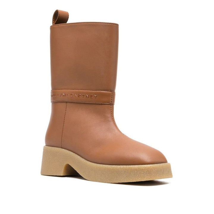 Stella McCartney Brown Polyethylene Rain Boots by Stella McCartney outlet now on sale