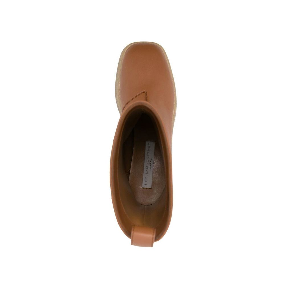 Stella McCartney Brown Polyethylene Rain Boots by Stella McCartney outlet now on sale